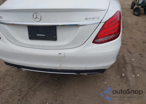 2015 Mercedes-Benz C 300 4Matic from USA, damaged, VIN 55SWF4KBXFU041498